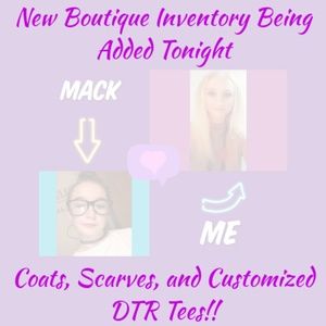 New Inventory Being Added Tonight